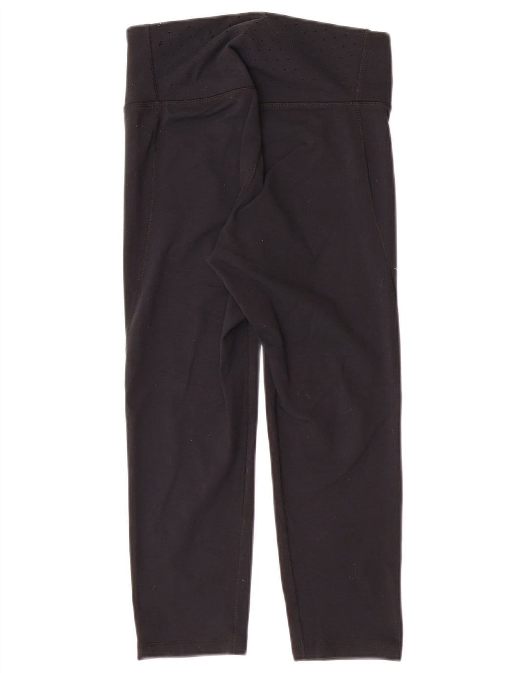 NIKE Leggings Capri Dri Fit para Mujer UK 8 Small Black Nylon