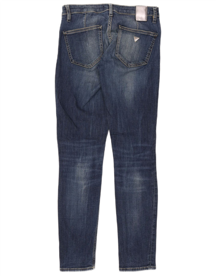 GUESS Vaqueros pitillo Marilyn para mujer W27 L28 Algodón azul
