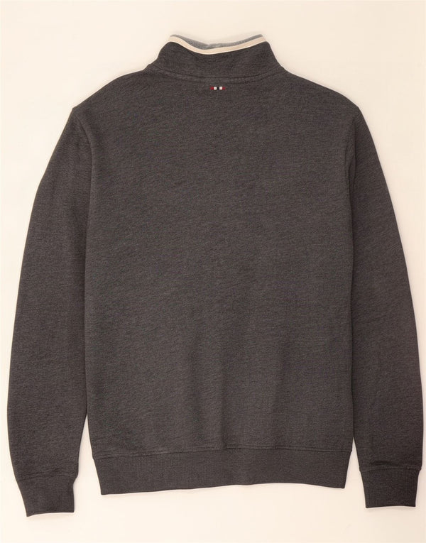 Napapijri Chaqueta De Chándal Con Gráfico Geográfico Para Hombre Algodón Gris Medio