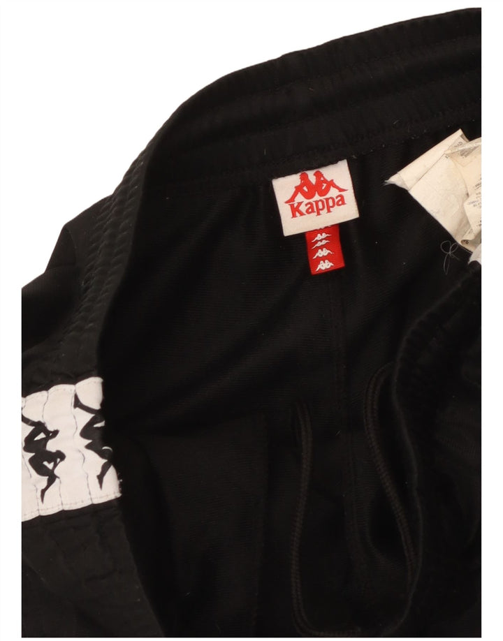KAPPA Pantalones de chándal para mujer Joggers UK 44 Medium Black Colourblock