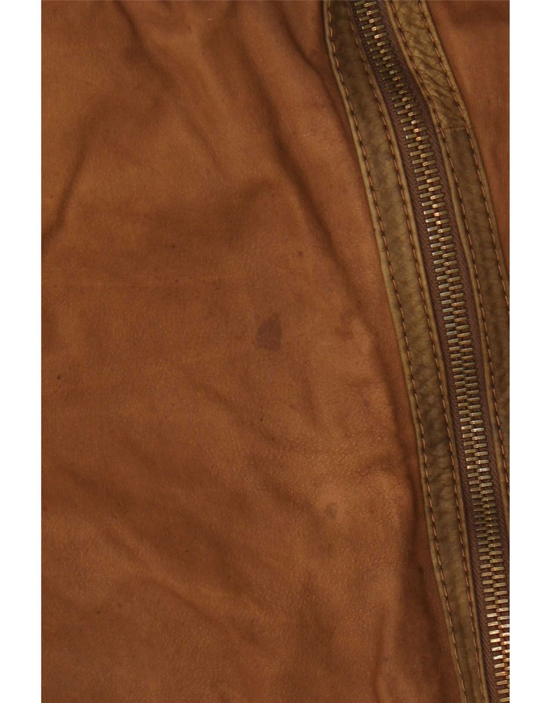 Stephen Chaqueta de piel de oveja para hombre IT 52 XL Bloque de color marrón