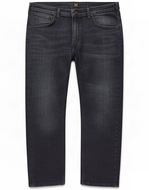 Lee Mens Daren Zip Fly Jeans rectos W36 L30 Algodón azul