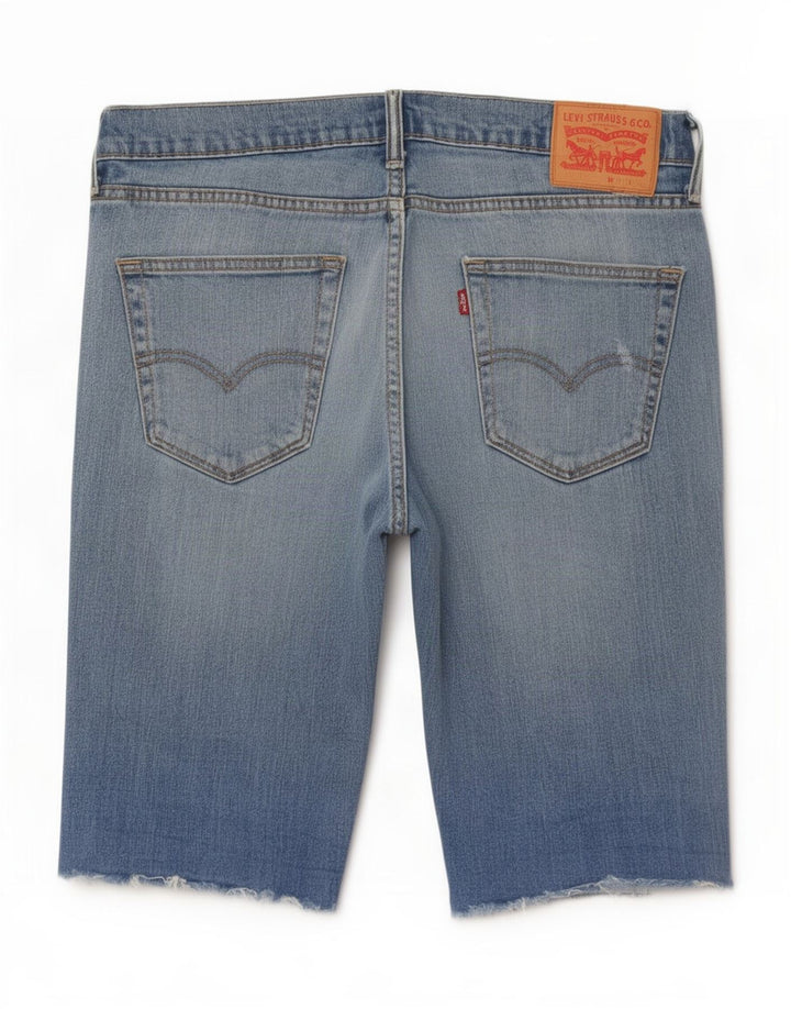 Levi's - Pantalones cortos de mezclilla para hombre, talla grande, W34, algodón azul