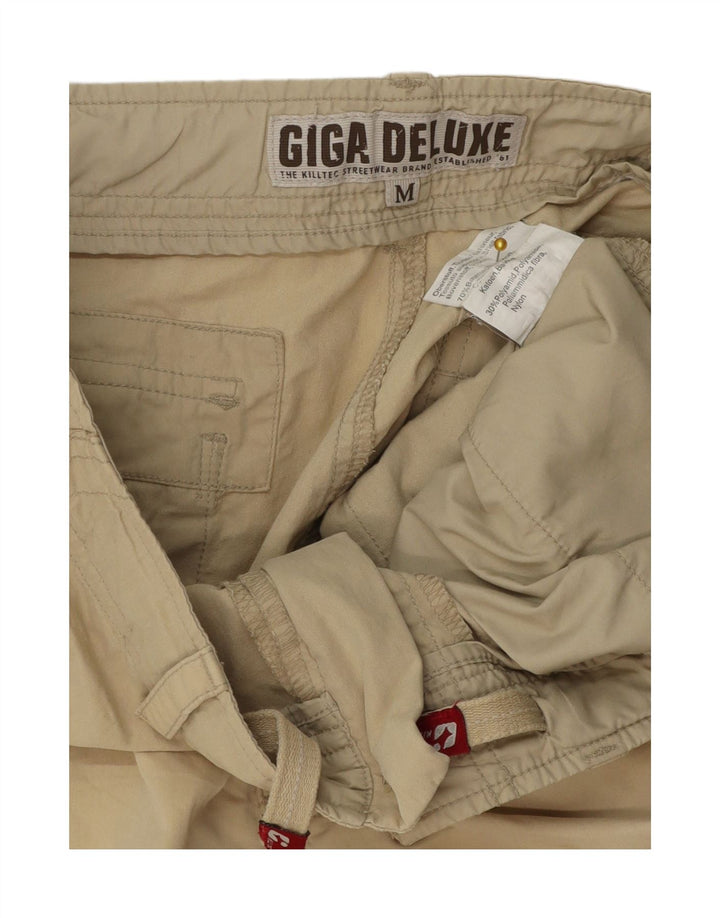 KILLTEC Mens Cargo Shorts Medium W32 Beige Cotton Vintage Killtec and Second-Hand Killtec from Messina Hembry 
