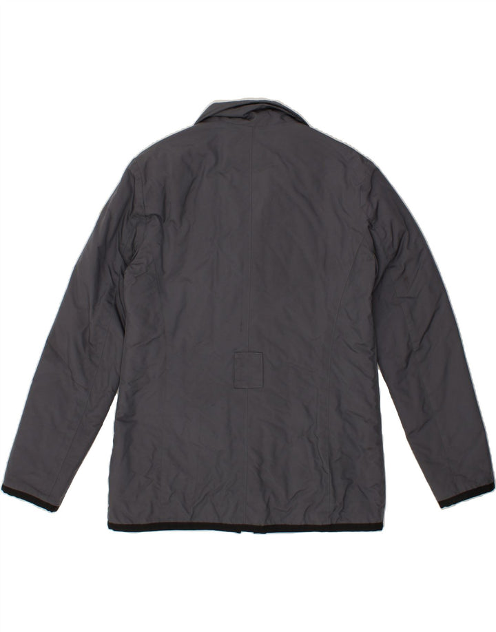 NORTH SAILS Womens Windbreaker Jacket UK 14 Medium Grey Polyamide Vintage North Sails and Second-Hand North Sails from Messina Hembry 