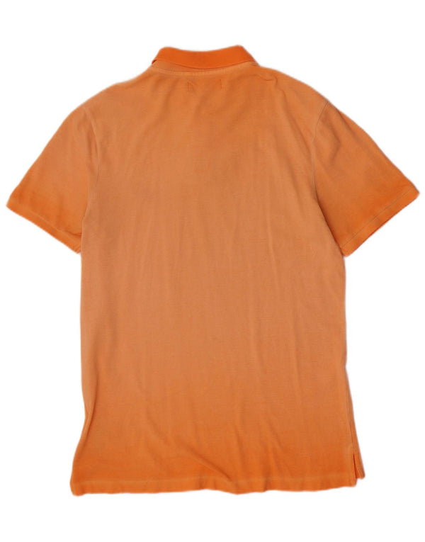 Polo Nike Hombre Grande Naranja Algodón