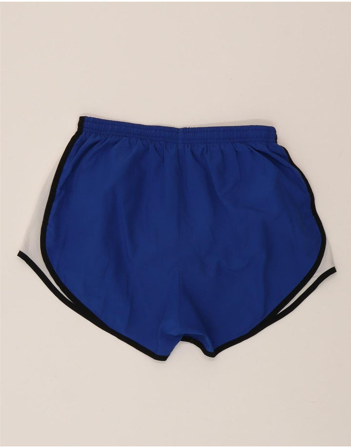 Pantalones cortos deportivos Nike Dri Fit para hombre, color azul pequeño, color block