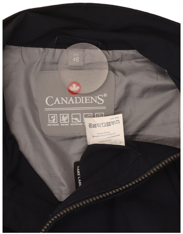 Canadiens Chaqueta Bomber Para Hombre IT 48 Poliéster Azul Marino Medio