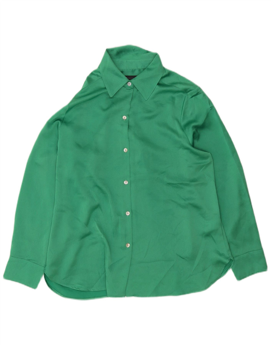 Marks & Spencer Camisa para mujer UK 44 Grande Poliéster verde