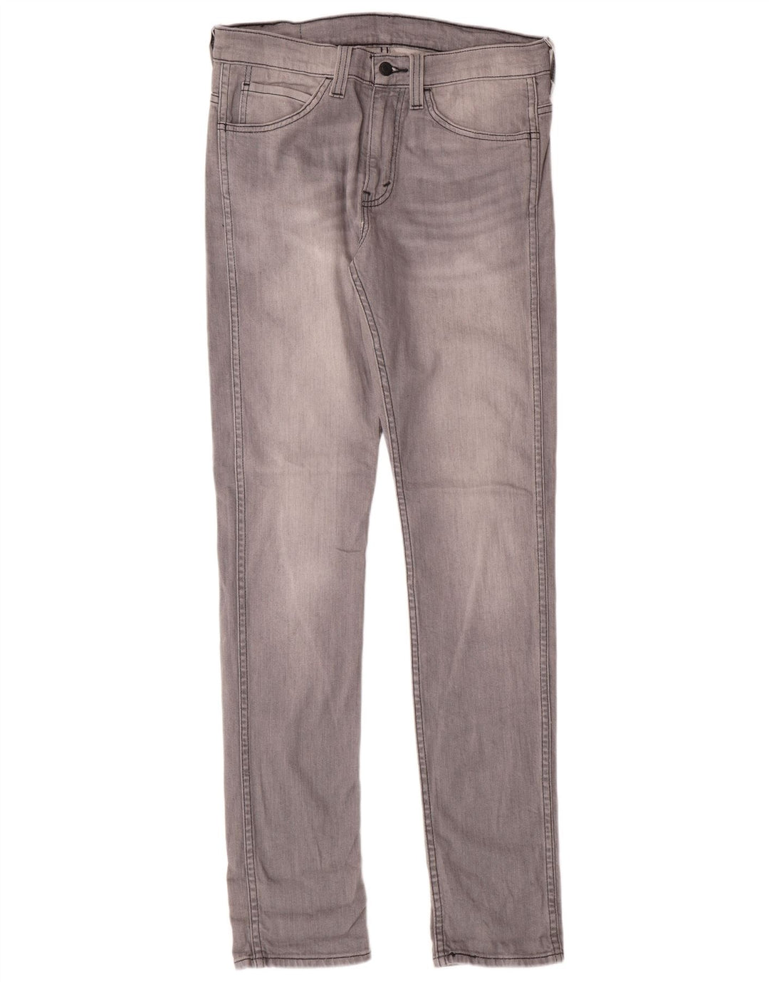 LEVI'S Vaqueros pitillo 510 para hombre W32 L34 Algodón gris