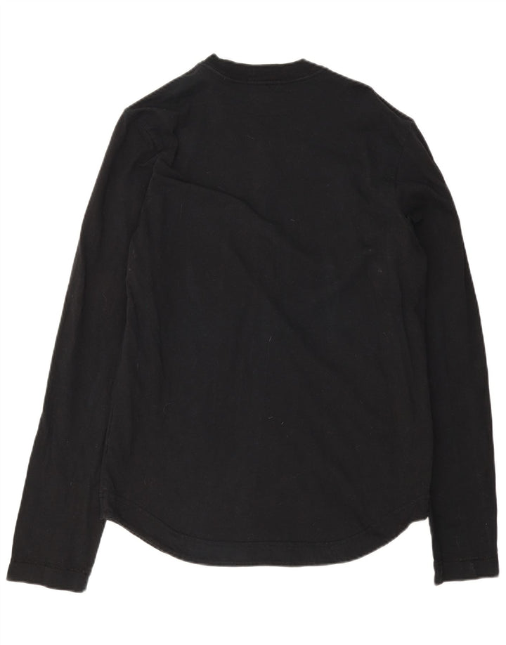 Energie Hombre Top Manga Larga XL Algodón Negro