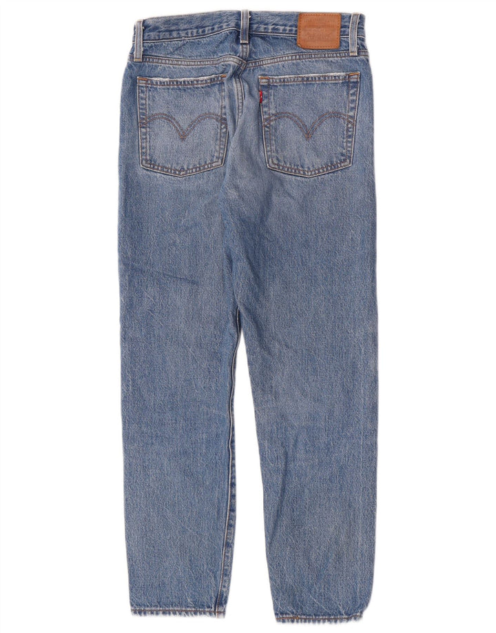 Vaqueros Levi's Mujer Wedgie Rectos W27 L27 Azul