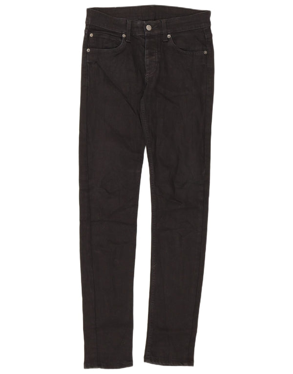 Vaqueros ajustados de talle bajo para mujer de Cheap Monday W29 L32 Algodón negro