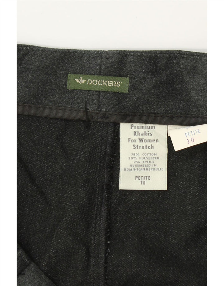 DOCKERS Womens Straight Skirt US 10 Large W30  Grey Cotton Vintage Dockers and Second-Hand Dockers from Messina Hembry 