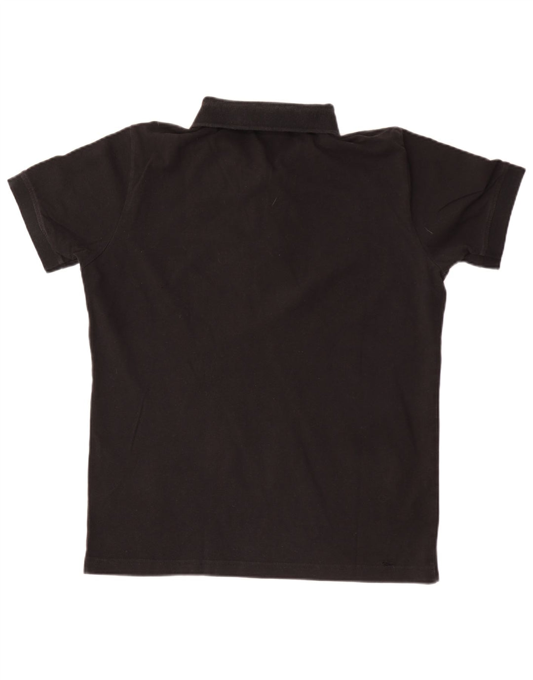Kappa Polo Hombre Grande Algodón Negro