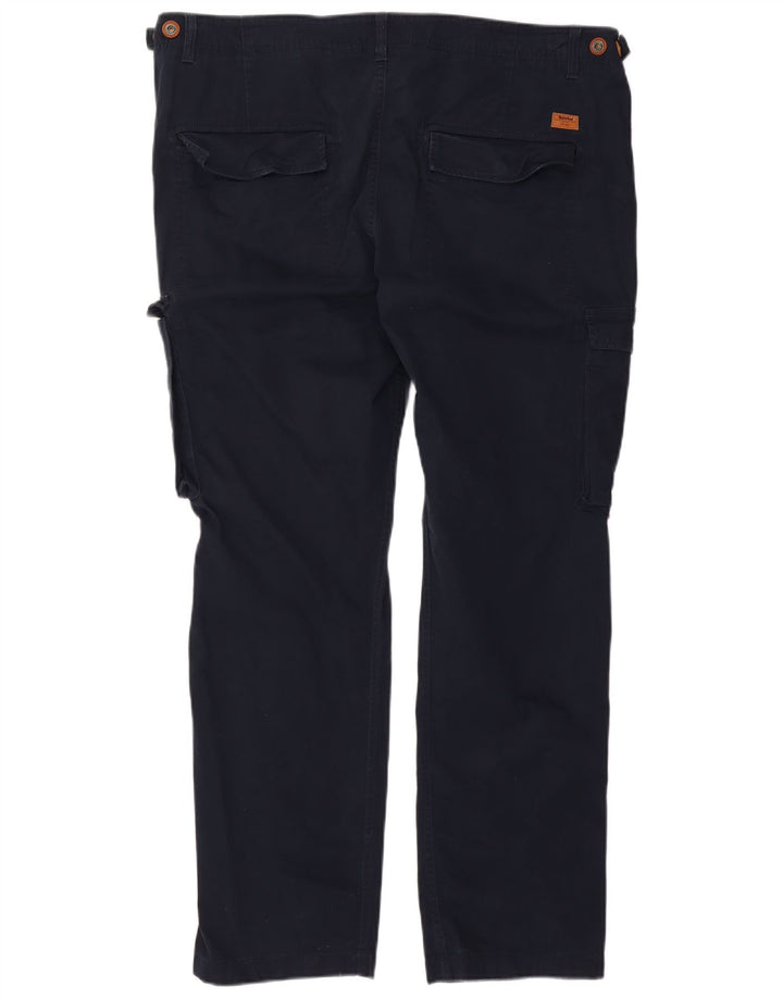 TIMBERLAND Pantalón cargo recto para hombre W42 L31 Azul marino