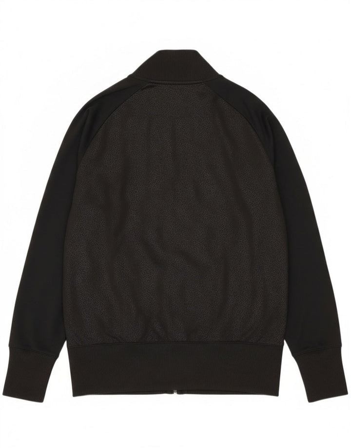 Reebok - Chaqueta de chándal gráfica para mujer, talla 40, color negro