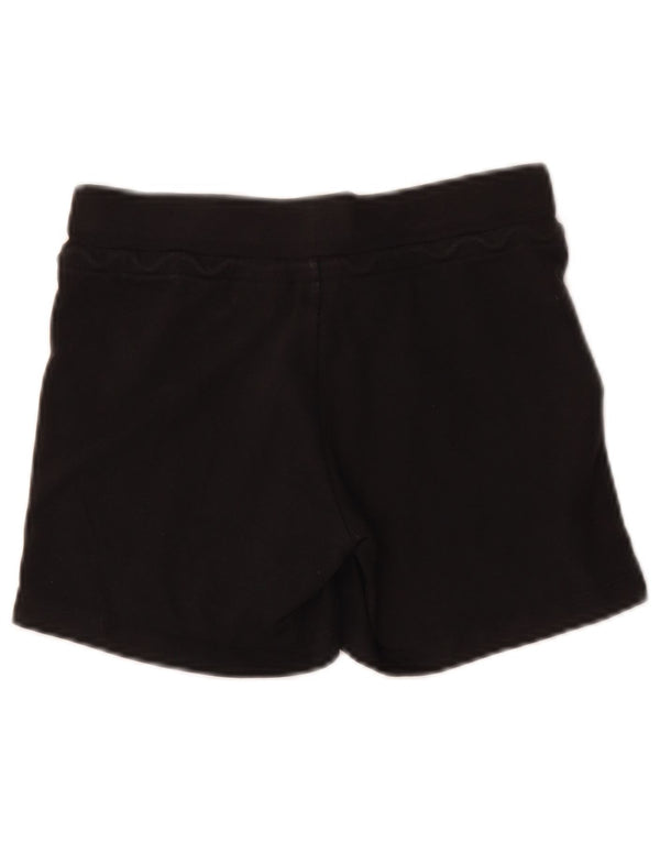 Nike Pantalones cortos deportivos para mujer UK 6 XS Negro Algodón Deportes
