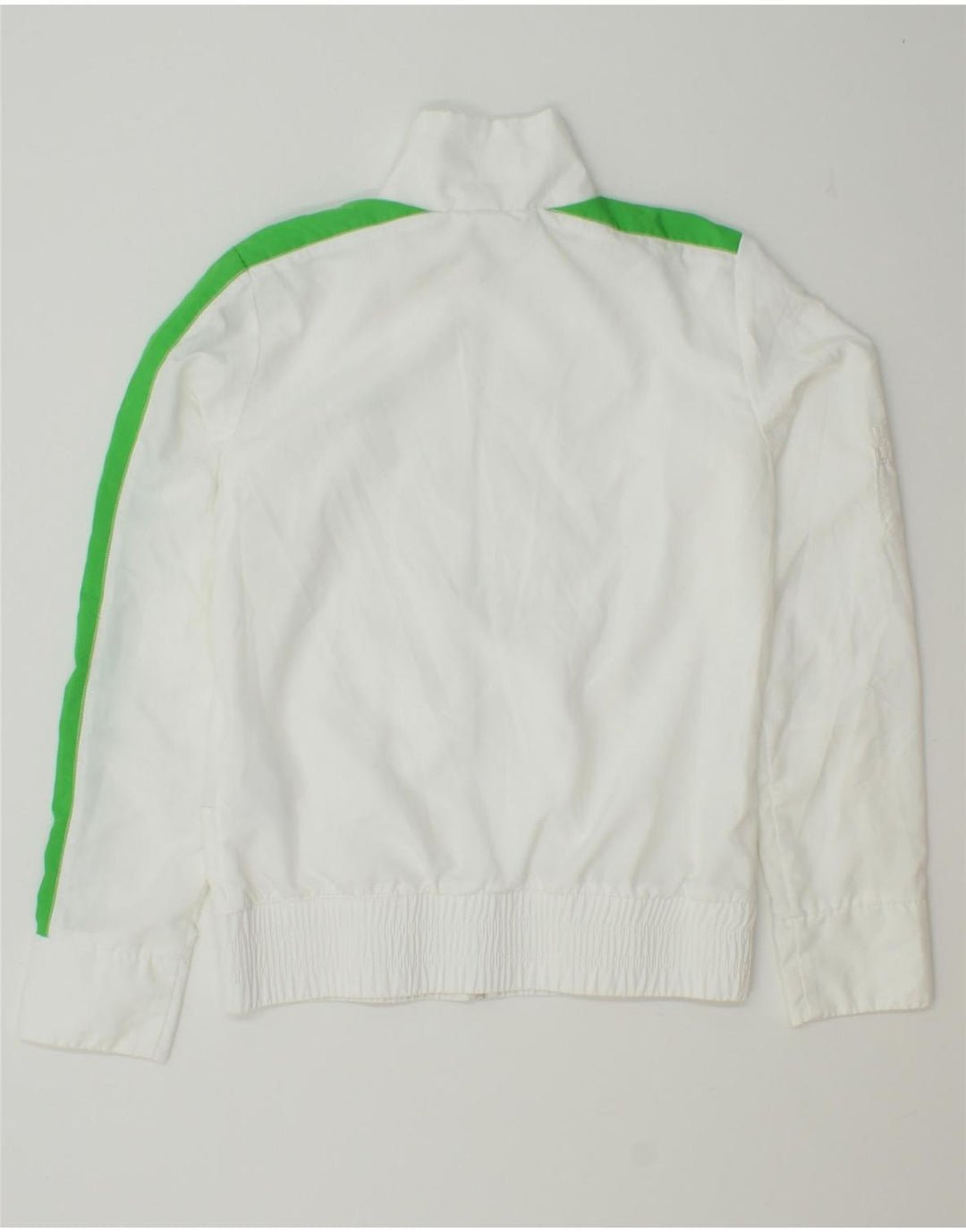 PUMA Womens Tracksuit Top Jacket UK 10 Small White Colourblock Polyester Vintage Puma and Second-Hand Puma from Messina Hembry 