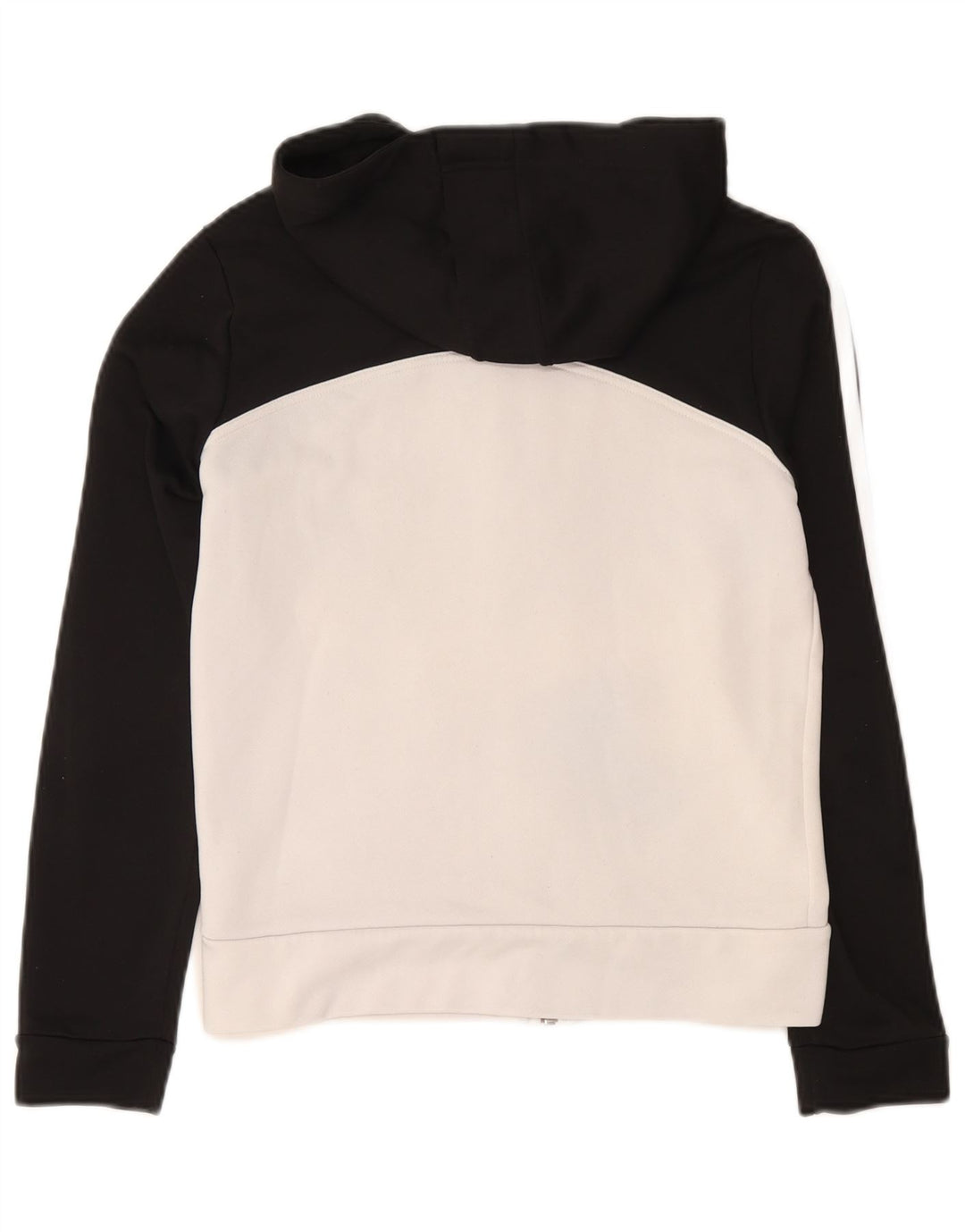 Adidas - Sudadera con capucha y cremallera para mujer, talla M, color negro, poliéster