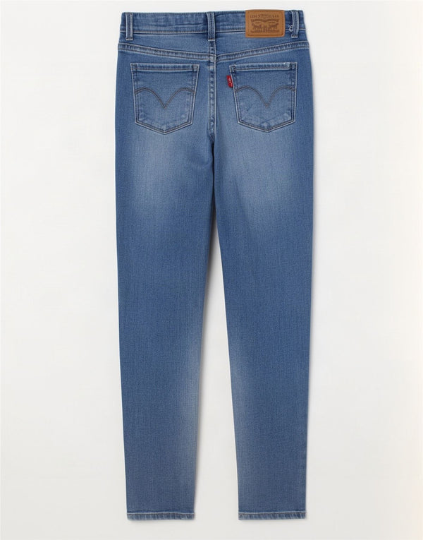 Levi's Vaqueros súper ajustados 710 para niña 7-8 años W20 L23 Algodón azul