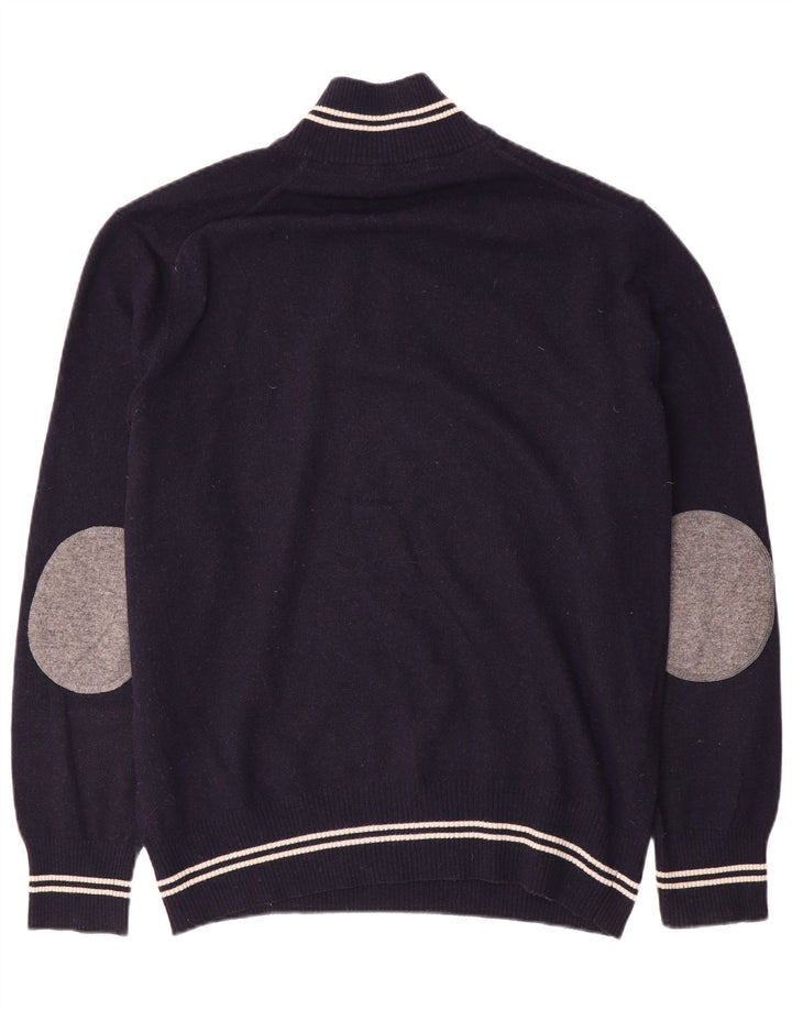 North Sails Jersey De Cuello Con Cremallera Para Hombre 2XL Lana Azul Marino