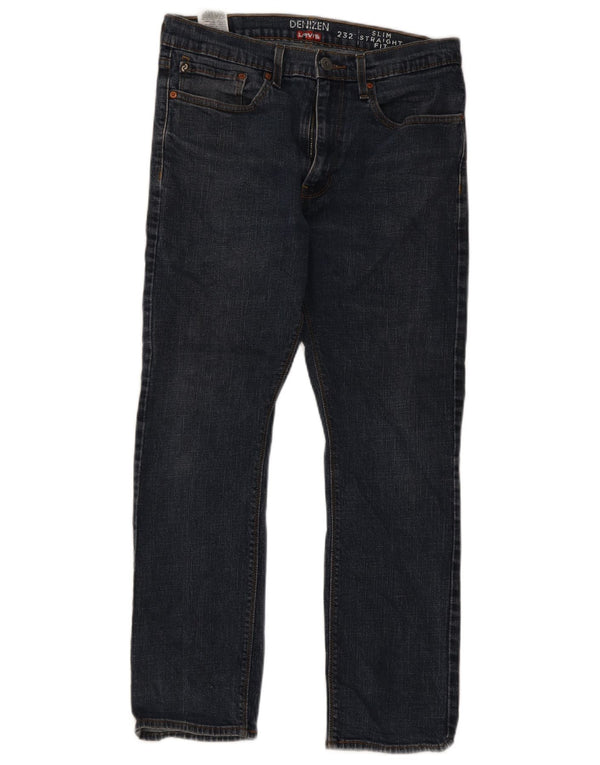 Levi's Vaqueros rectos ajustados Denizen para hombre W34 L30 Algodón azul marino