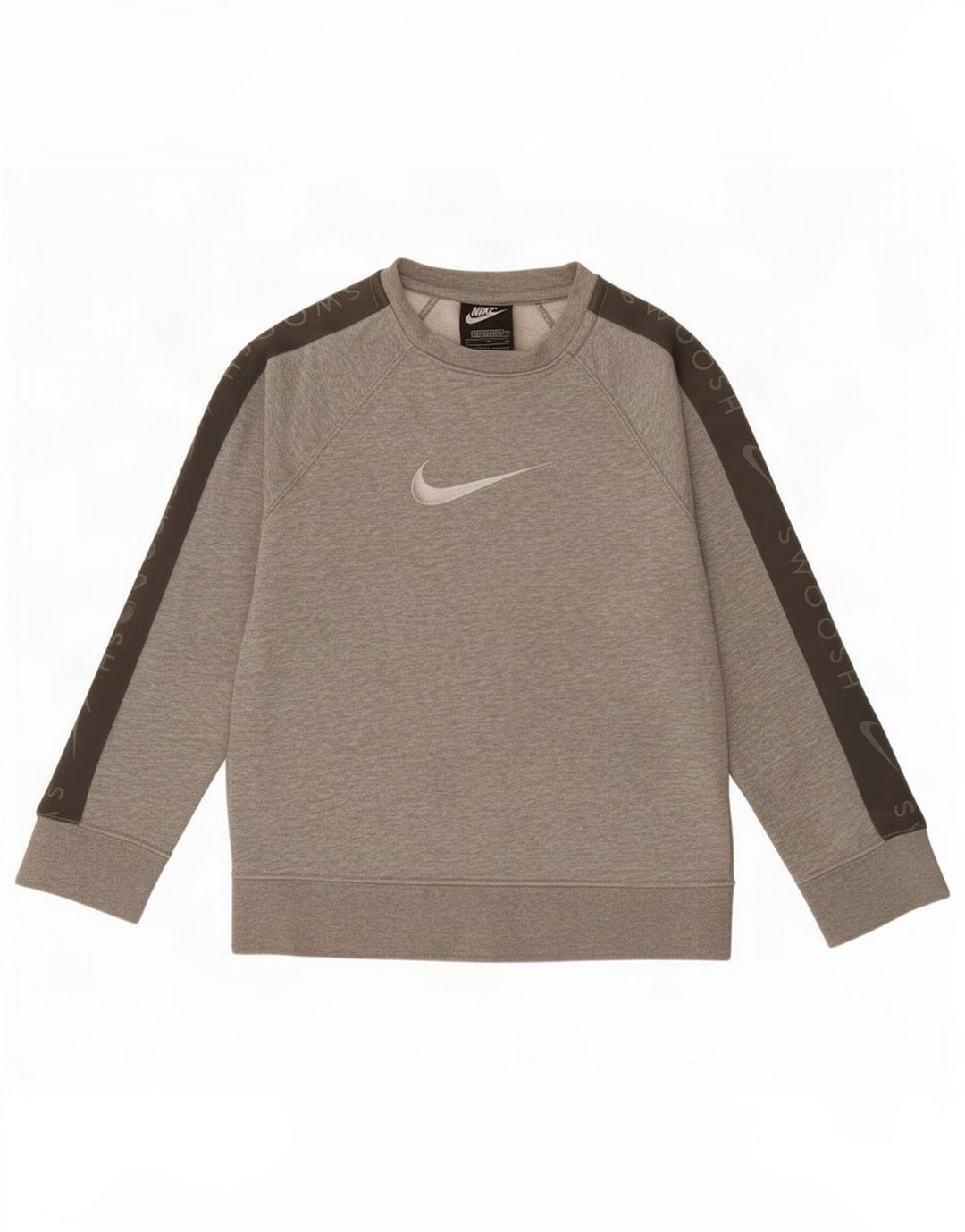 Nike Sudadera gráfica para niños 8-9 años Pequeño Gris Algodón