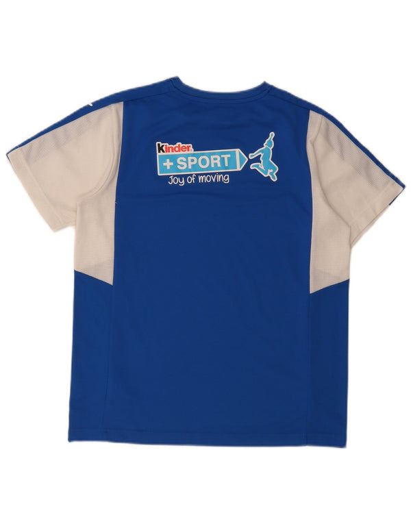 Puma Boys Italia Graphic Camiseta Top 15-16 años 2XL Azul Colorblock