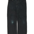 Marks & Spencer Vaqueros rectos Blue Harbor para hombre W34 L29 Algodón negro