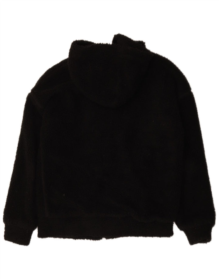 Mistral Chaqueta Polar con Capucha para Hombre UK 38 Medium Negro Poliéster