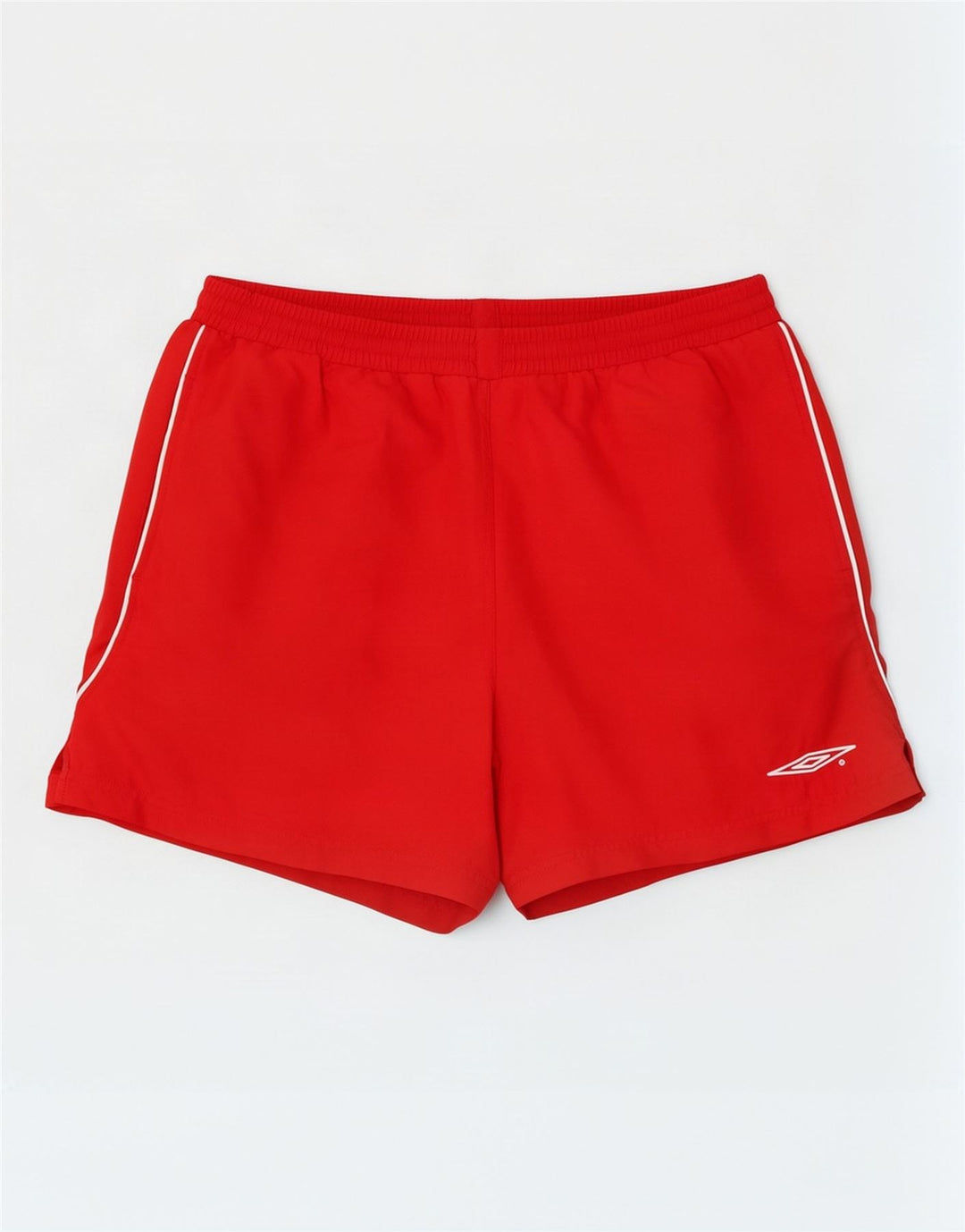Umbro Pantalón Corto Deportivo Hombre XL Poliéster Rojo