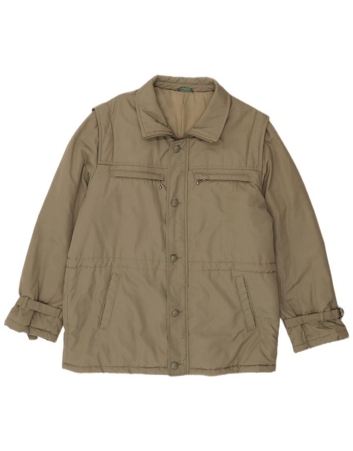 Canda Chaqueta acolchada para hombre IT 54 2XL Caqui Poliéster