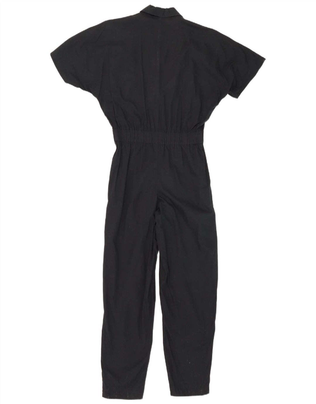 Mono vintage para mujer IT 42 Algodón azul marino medio