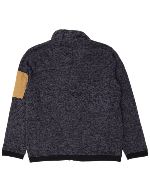 Reward Chaqueta de chándal para hombre IT 52/54 Large Poliéster moteado azul marino