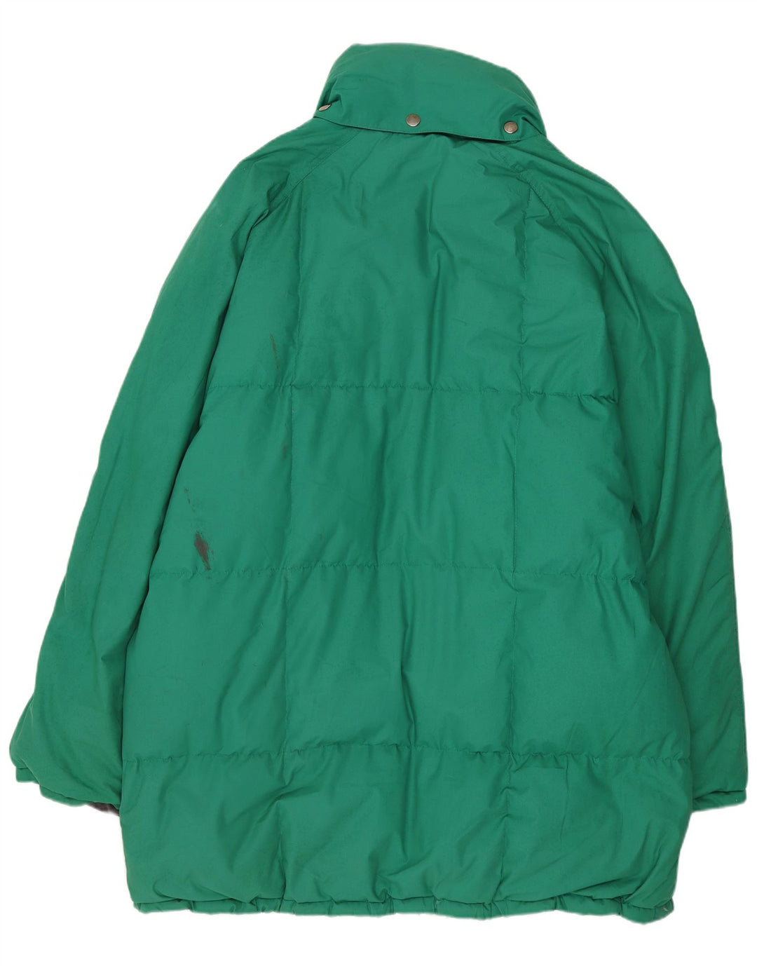 Anzoni Chaqueta acolchada holgada para hombre UK 38 Poliéster verde medio