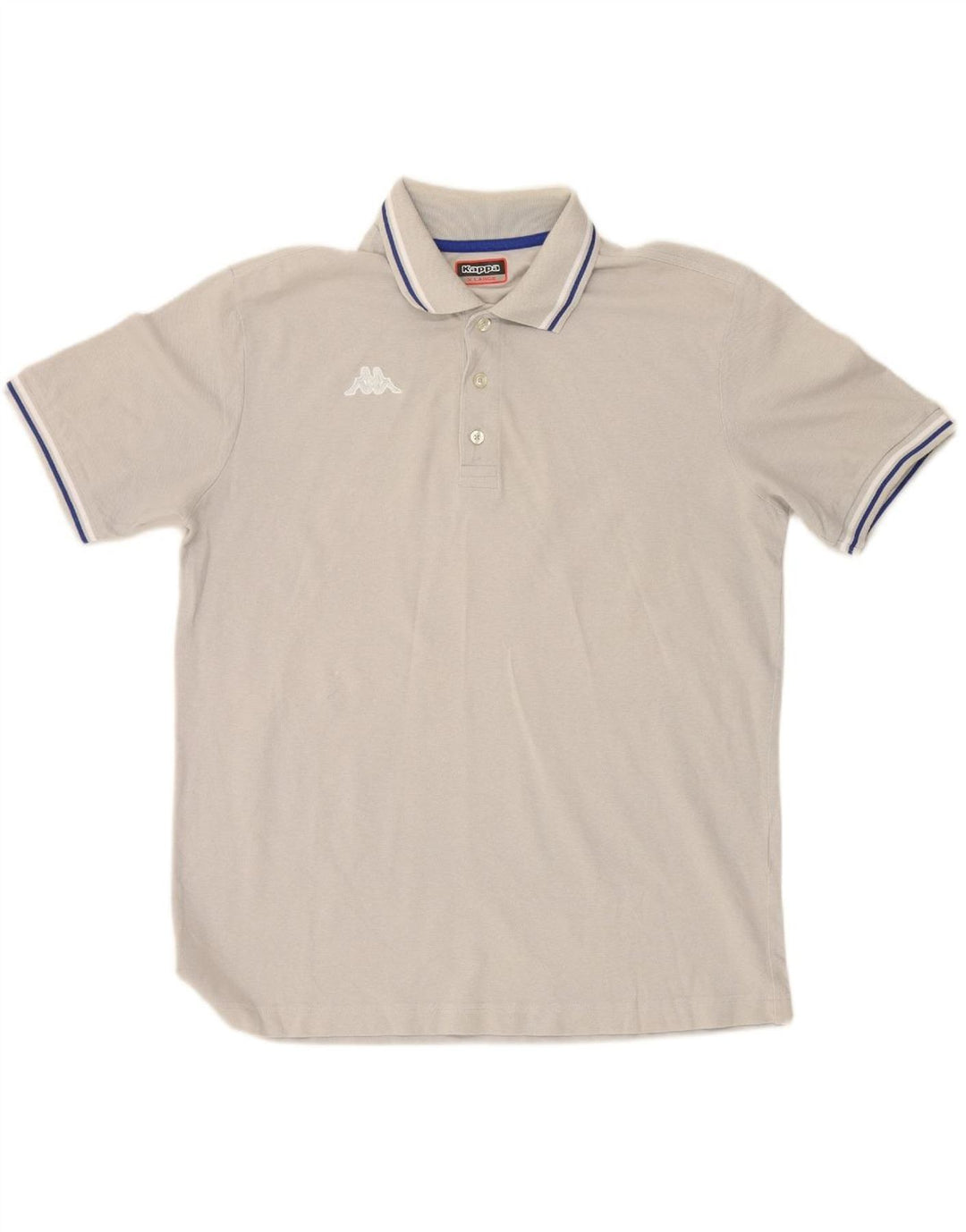 KAPPA Mens Polo Shirt XL Grey