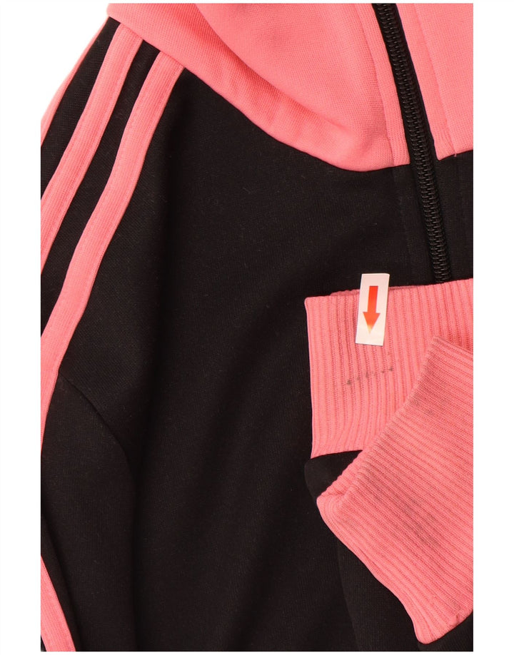 Adidas Chaqueta superior de chándal con gráfico para mujer IT 42 Medium Black Colourblock