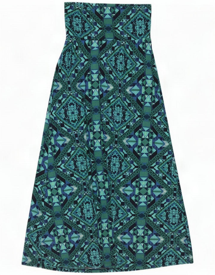 Falda larga Mossimo para mujer Mediana W28 Poliéster geométrico multicolor