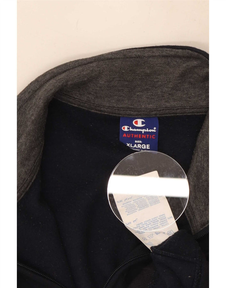 Champion Chaqueta De Chándal Para Hombre XL Algodón Azul Marino