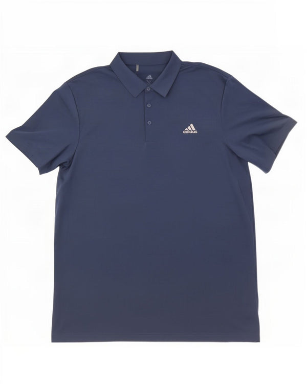 Polo Adidas Hombre XL Azul Marino Poliéster