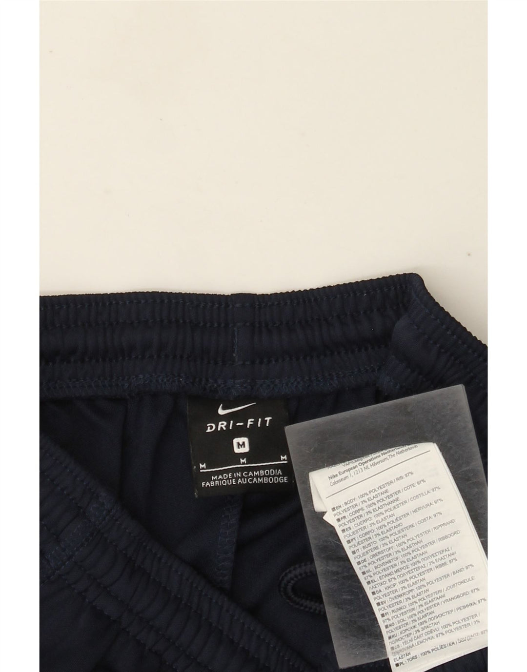 Pantalón De Chándal Nike Dri Fit Para Hombre Poliéster Azul Marino Mediano