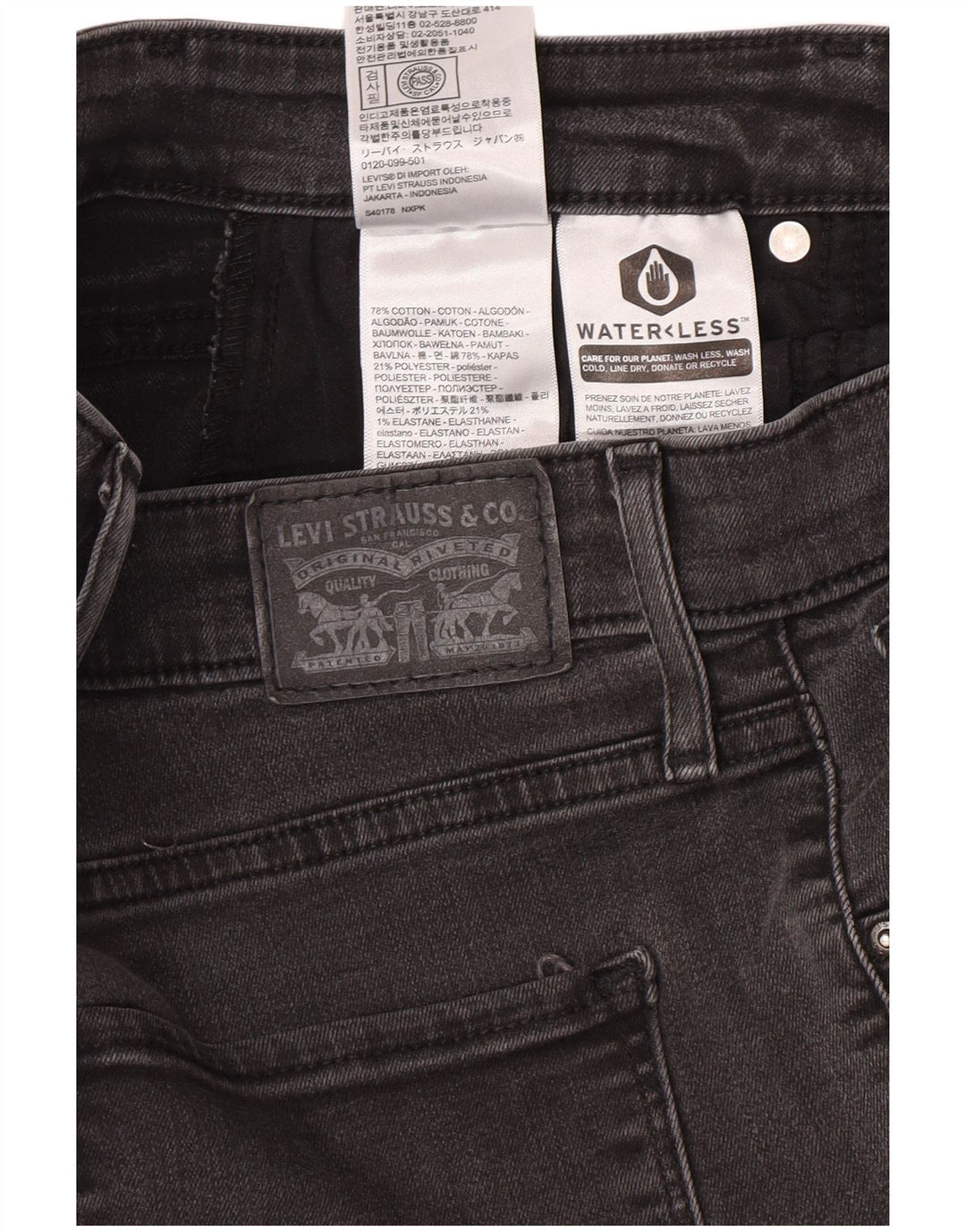 Levi's Vaqueros Bootcut De Talle Alto 725 Para Mujer W32 L32 Algodón Gris