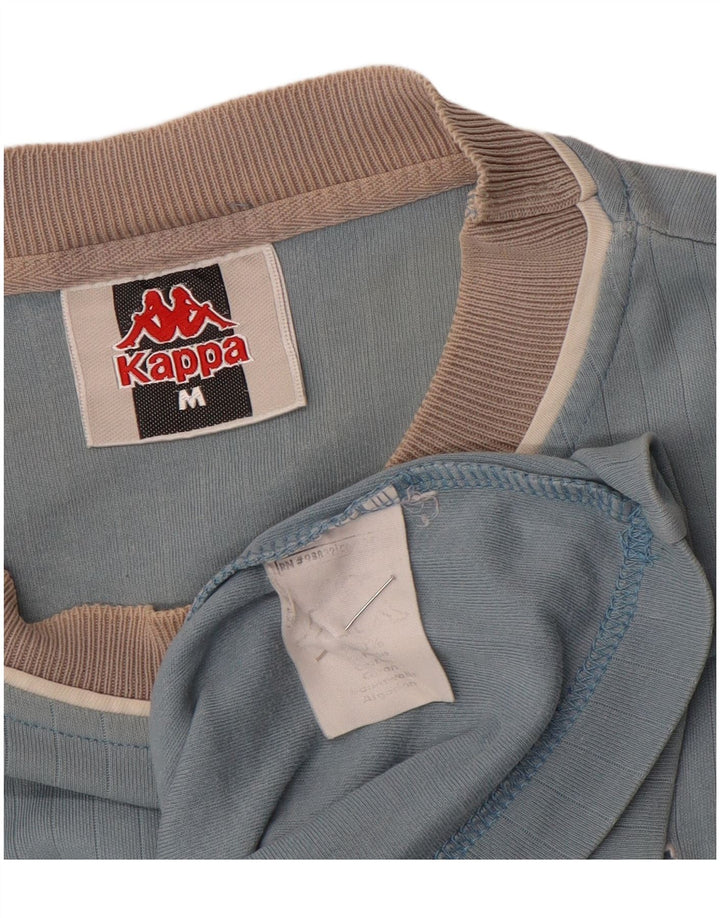 Camiseta Kappa Hombre Top Azul Medio Algodón
