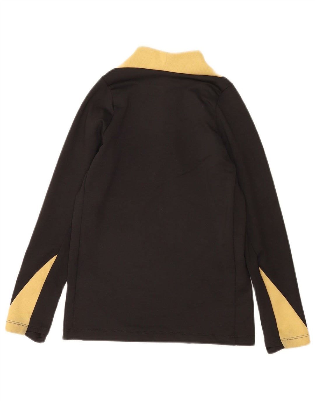 Nike Dri Fit - Chándal con cremallera y cuello para niños, talla S, color negro, 8-9 años
