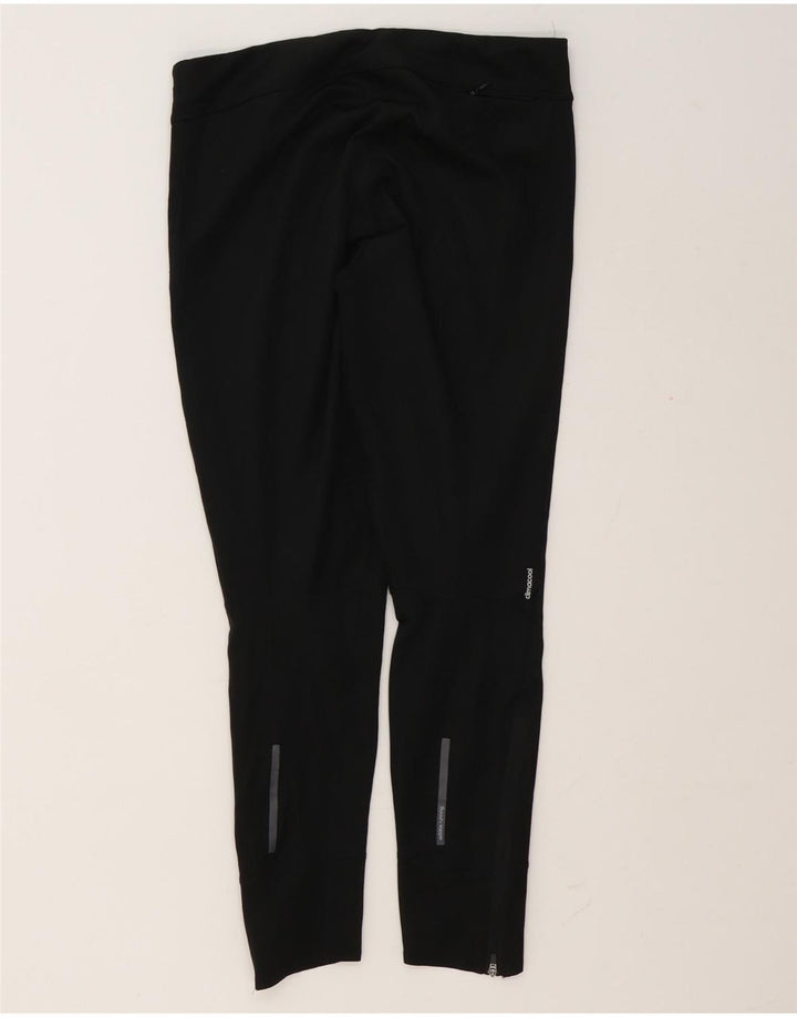 Adidas Leggings Climalite para mujer Reino Unido 12/14 Mediano Negro Poliéster