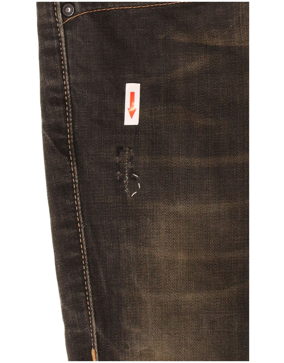 Levi's Mujer 519 Slim Jeans W31 L32 Algodón Caqui