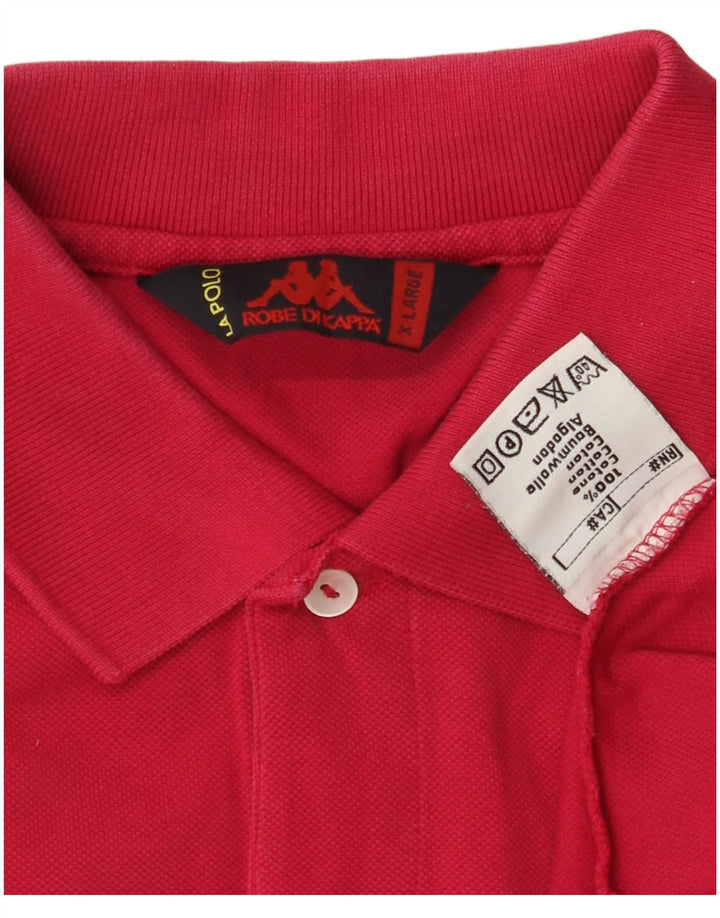 KAPPA Polo Hombre XL Algodón Rosa