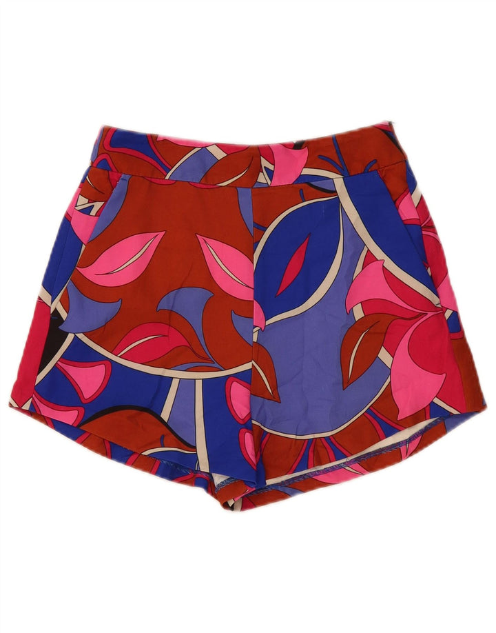 Zara Mujer Shorts Casual XS W24 Poliéster Multicolor