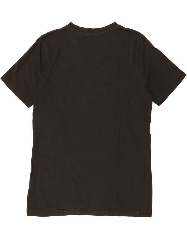 PUMA Mens Graphic T-Shirt Top Small Black Cotton Vintage Puma and Second-Hand Puma from Messina Hembry 